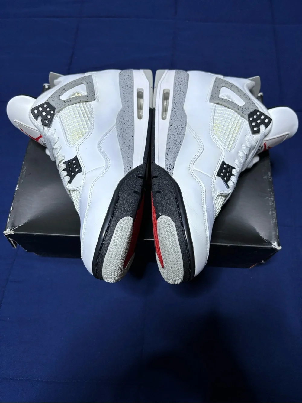 Jordan 4 Retro OG White Cement 2025 Size 12
